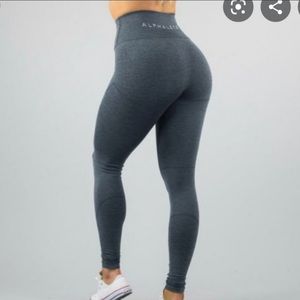 XS Gray Alphalete Revival Leggings